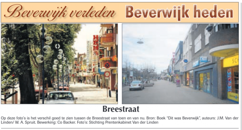 Breestraat
Uit de Beverwijker van 5 januari 2012
