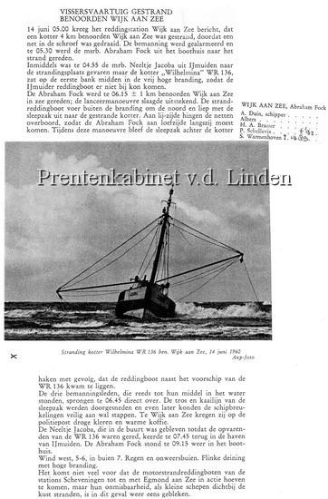 KNZHRM
stranding WR 136 Wilhelmina 14 Jun. 1960
Keywords: waz boot