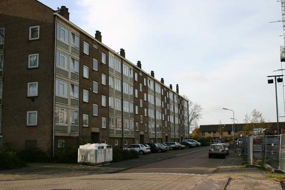 Van der Hoopstraat
J.G.S.Bruinsma, burgemeester van 1957 tot 1975, zei het al in de jaren’60. “Beverwijk is een stad in de steigers”. En dat is het eigenlijk altijd gebleven. Slopen en nieuw bouwen. Wat nieuw was, jaren later weer slopen en nieuw bouwen. Ook landerijen, tuinderijen, velden en weiden werden voorbereid aan een andere bestemming: wegen, huizen, winkels en bedrijven. Wijken als Zwaansmeer, Meerestein, Oosterwijk, Kuenenplein, Westertuinen en de Broekpolder en binnenkort mogelijk Westelijk Beverwijk, een wijkje dat komt te liggen tussen ruwweg Laan van Blois, Zeestraat, Creutzberglaan en Bankenlaan. In de jaren zestig werd Meerestein met het winkelcentrum Wijkerbaan en het nieuw Stadskantoor met torenflat op het President Kennedyplein, daar gepland vanwege een mogelijke fusie met Heemskerk, gebouwd. Inmiddels is besloten om het Stadskantoor te slopen met de torenflat. De wijk Meerestein kent inmiddels al prachtige nieuwbouw – en renovatieprojecten. De aftandse flats behoren tot het verleden. De Wijkerbaan wordt eindelijk gerenoveerd, de ziel was eruit en iedereen vindt dat het hart weer moet kloppen.   

Bron: boek “Dit was Beverwijk”, auteurs: J.M. Van der Linden/ W. A. Spruit
Bewerking: Co Backer             
Keywords: bwijk Van der Hoopstraat