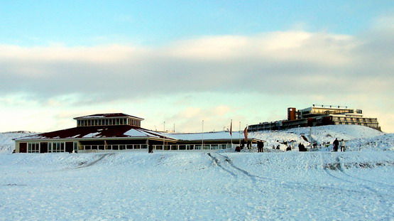 Winter dec 2010
Strandhuis en Hogeduin in de sneeuw 
Keywords: waz strandhuis hogeduin